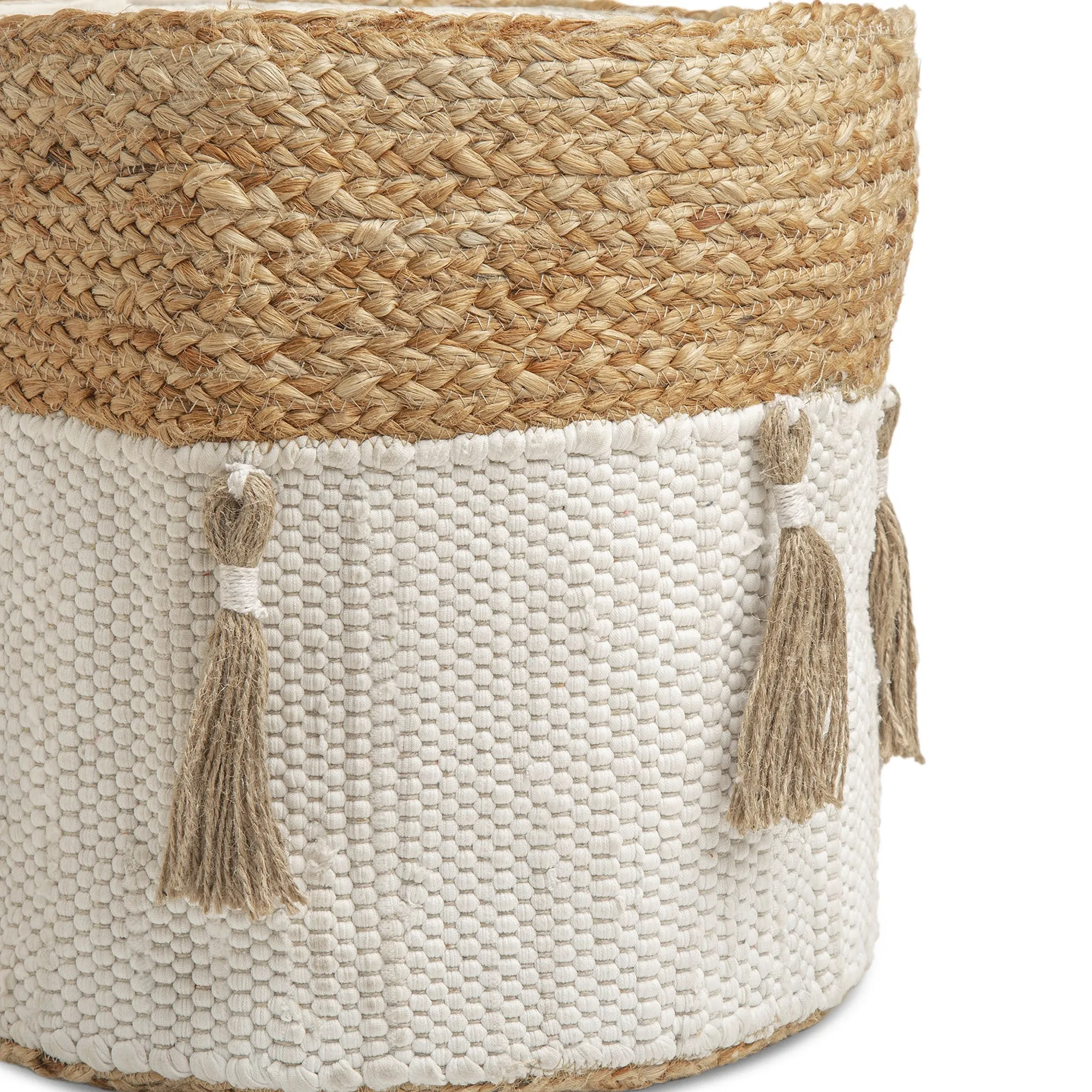 Crane Cotton   Jute Storage Bin Ezra