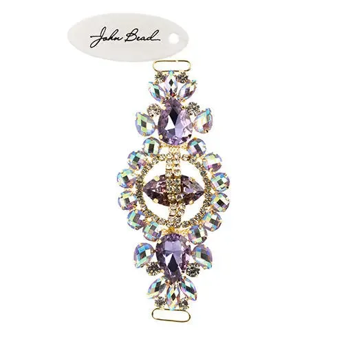 Crystal Motif Cosmos 13.5x5.7cm Aurora Borealis Gold Casing