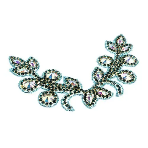 Crystal Motif Tulip 18x13cm