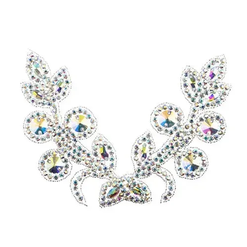 Crystal Motif Tulip 18x13cm