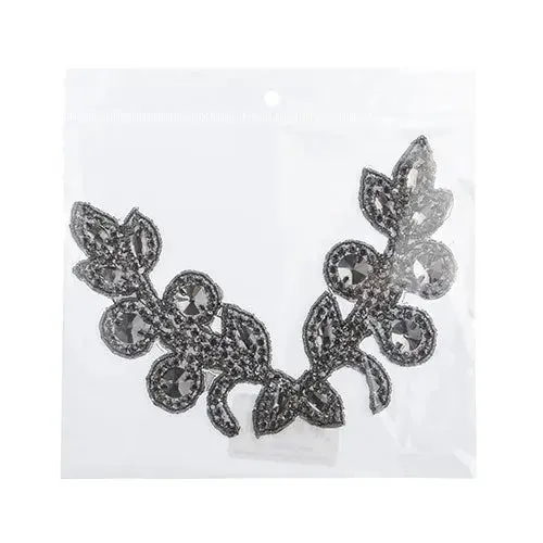 Crystal Motif Tulip 18x13cm