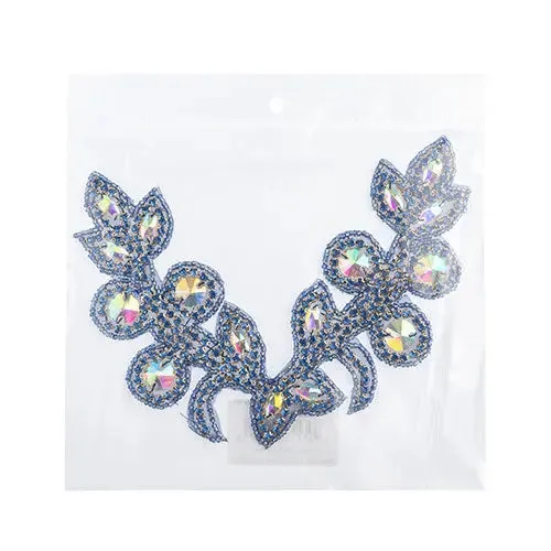 Crystal Motif Tulip 18x13cm