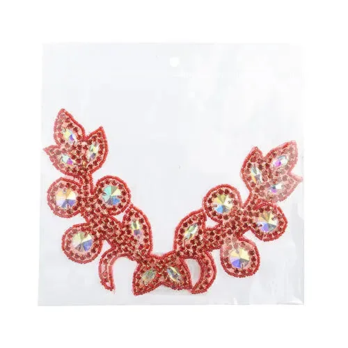 Crystal Motif Tulip 18x13cm