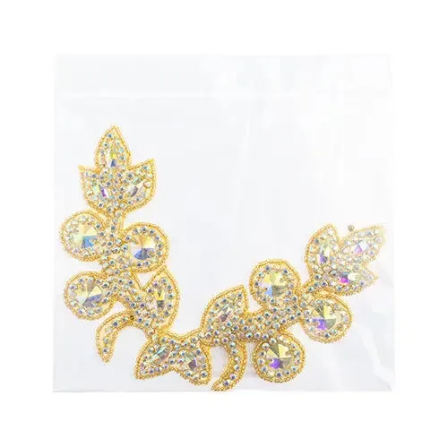 Crystal Motif Tulip 18x13cm