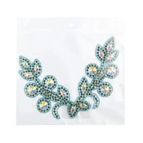 Crystal Motif Tulip 18x13cm