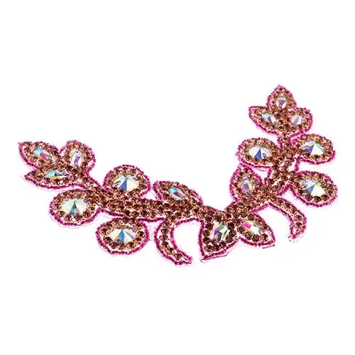 Crystal Motif Tulip 18x13cm