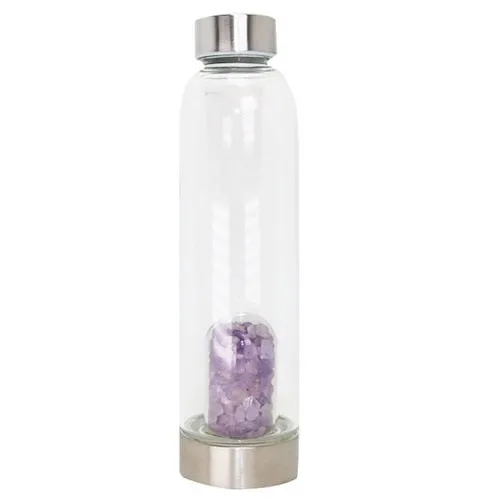 Crystal Water Bottle - Chip Dome