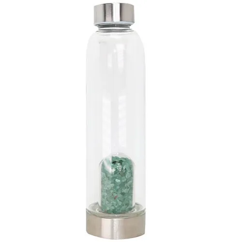 Crystal Water Bottle - Chip Dome