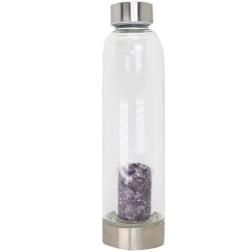 Crystal Water Bottle - Chip Dome