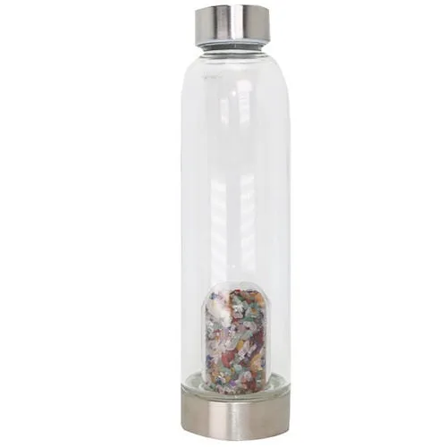 Crystal Water Bottle - Chip Dome