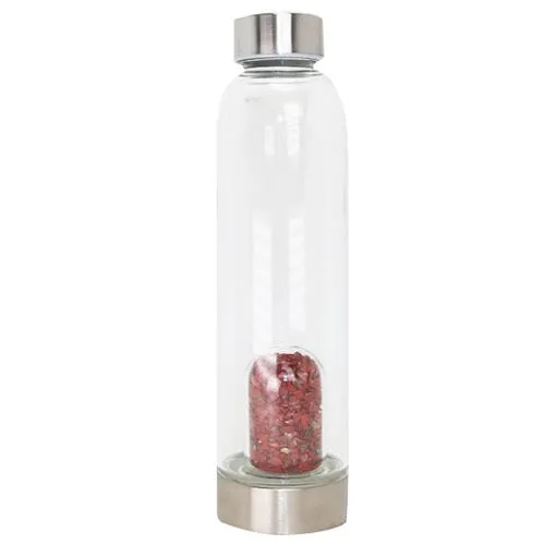 Crystal Water Bottle - Chip Dome
