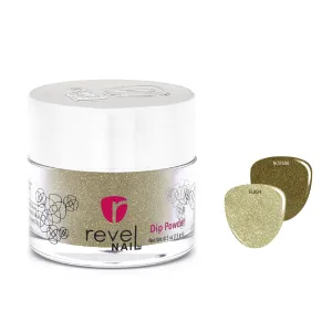 D1092 Gilded Opulence Gold Glitter Dip Powder