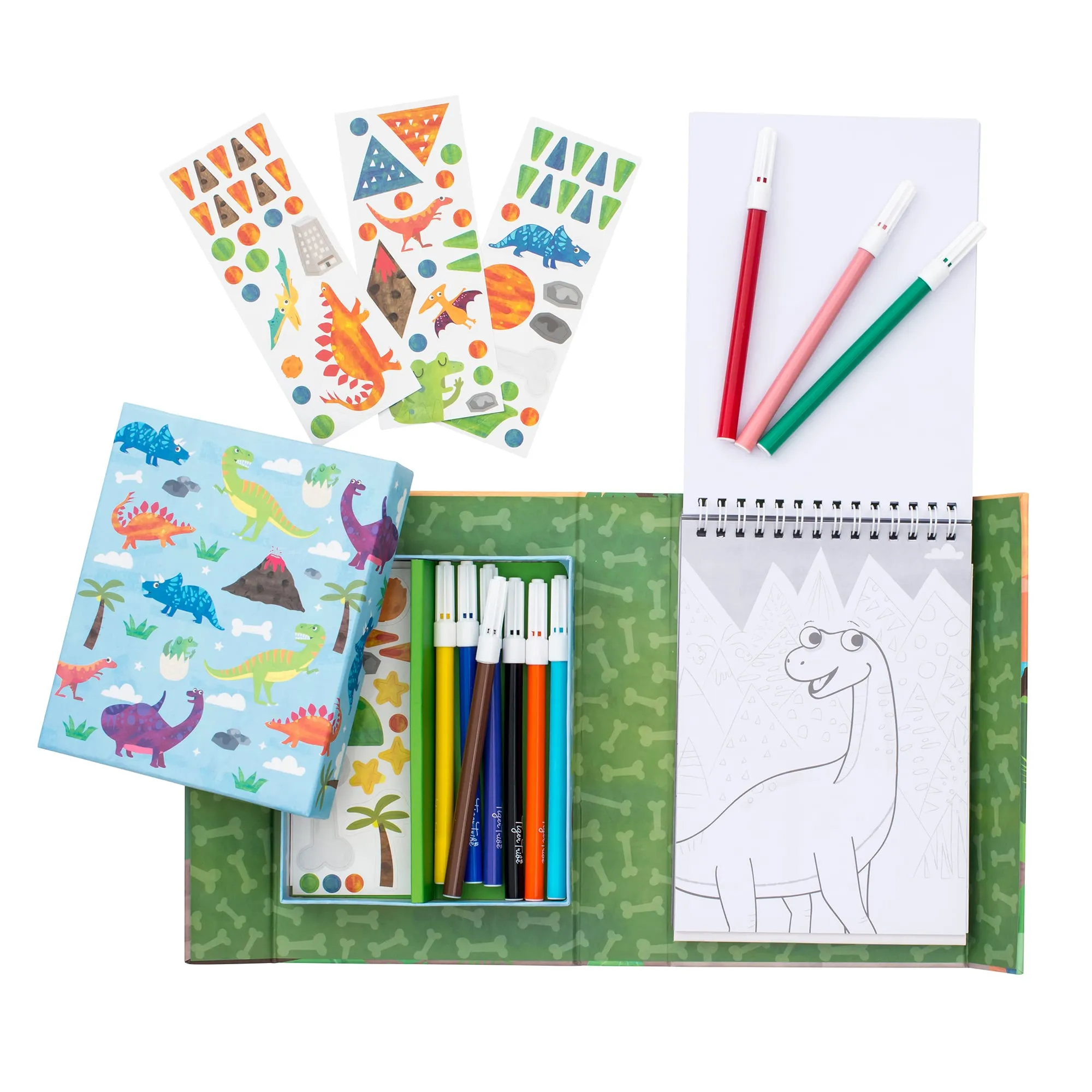 Dinosaur Colouring Set