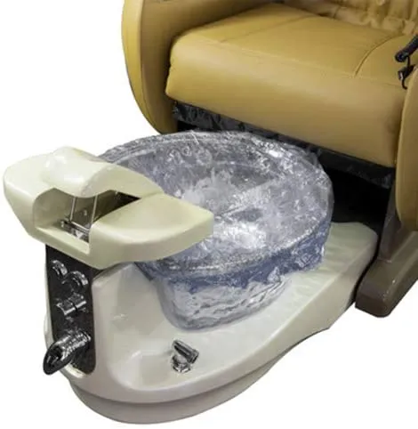 *Disposable Spa Bag Liner for Pedicure (Clear) - 25pc