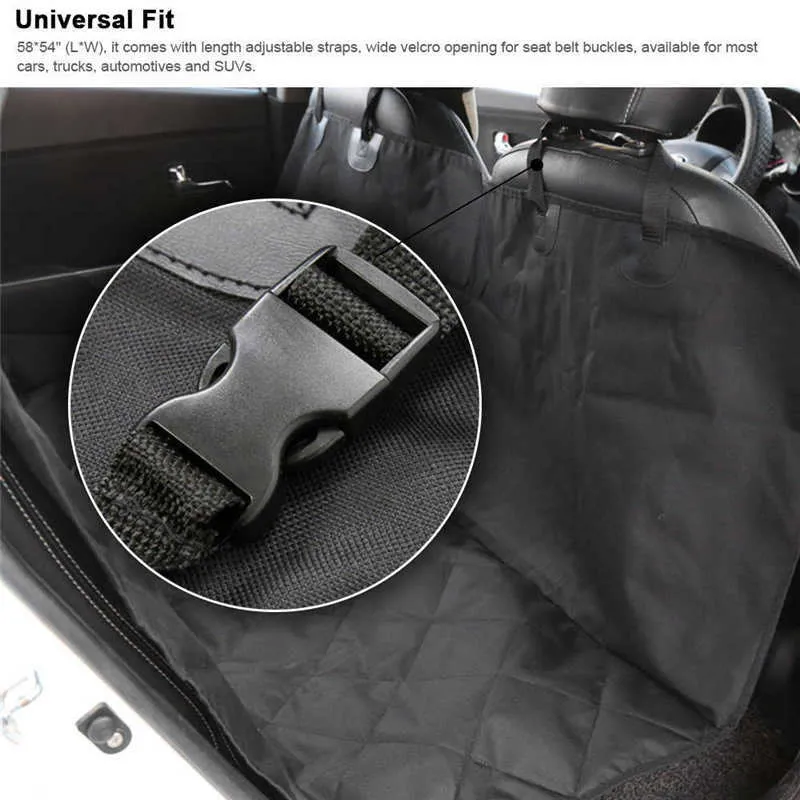 Dog Quilted Car Seat Cover