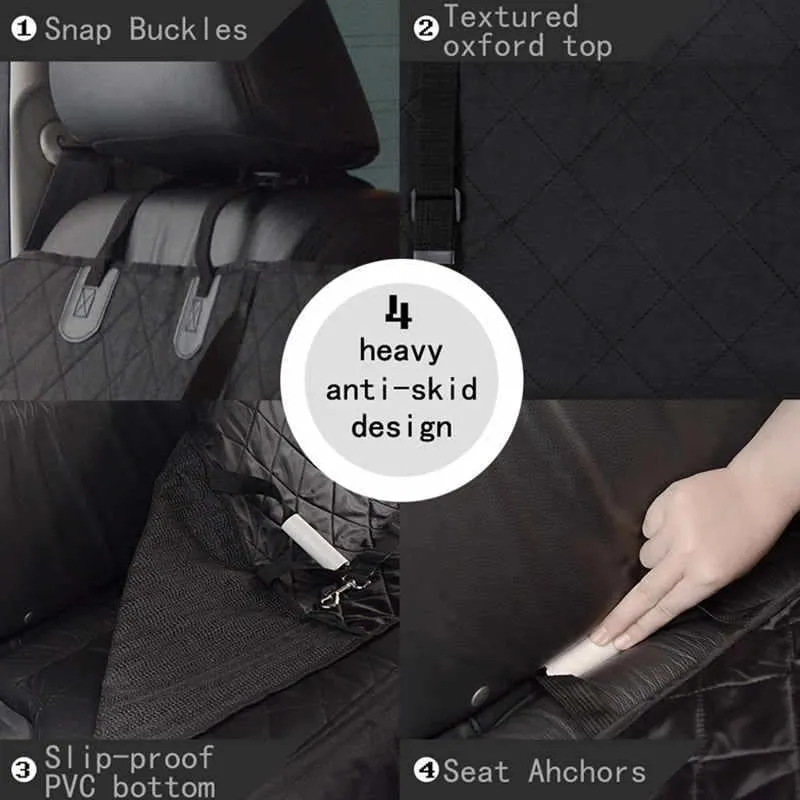Dog Quilted Car Seat Cover