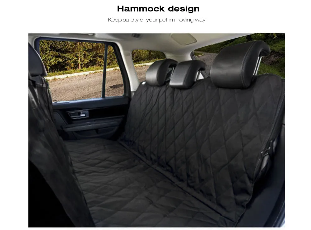 Dog Quilted Car Seat Cover