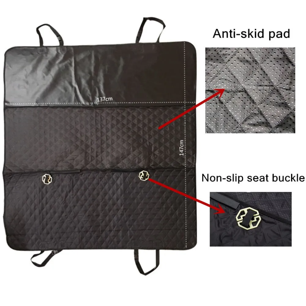 Dog Quilted Car Seat Cover