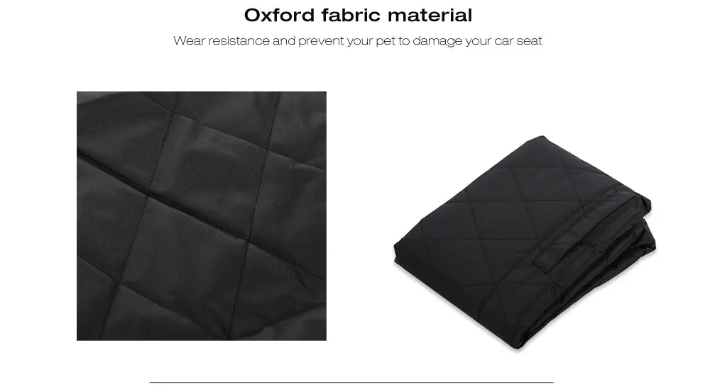 Dog Quilted Car Seat Cover