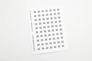 Doodle Planner Stickers - Laptops