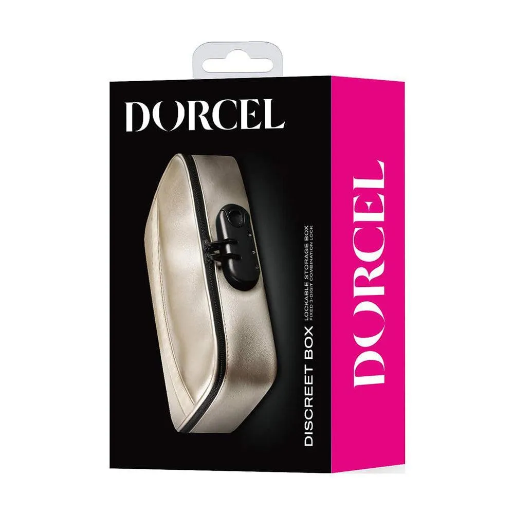 Dorcel Lockable Discreet Gold Storage Box