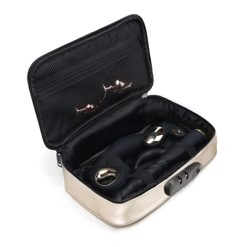 Dorcel Lockable Discreet Gold Storage Box