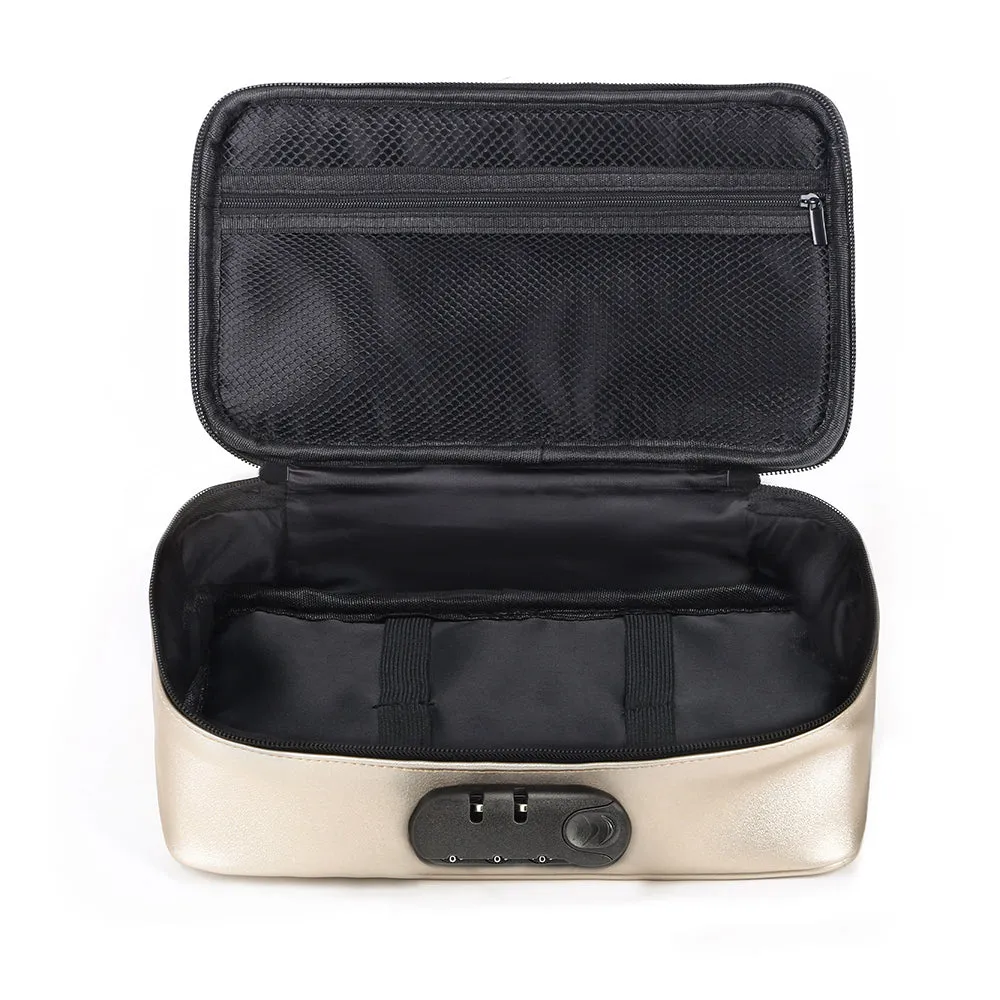Dorcel Lockable Discreet Storage Box - Gold