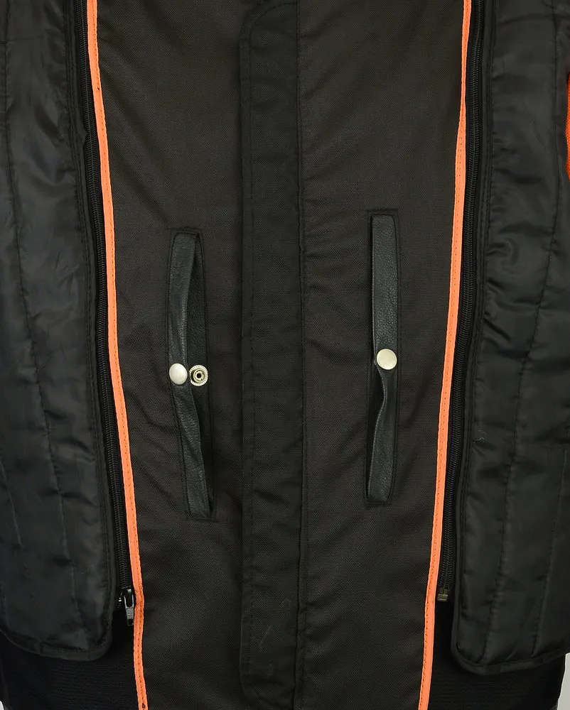 DS Men’s Black Sporty Cruiser Leather Jacket