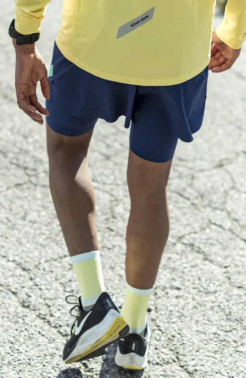 Dual Run Shorts 3.0 - Greystone Blue