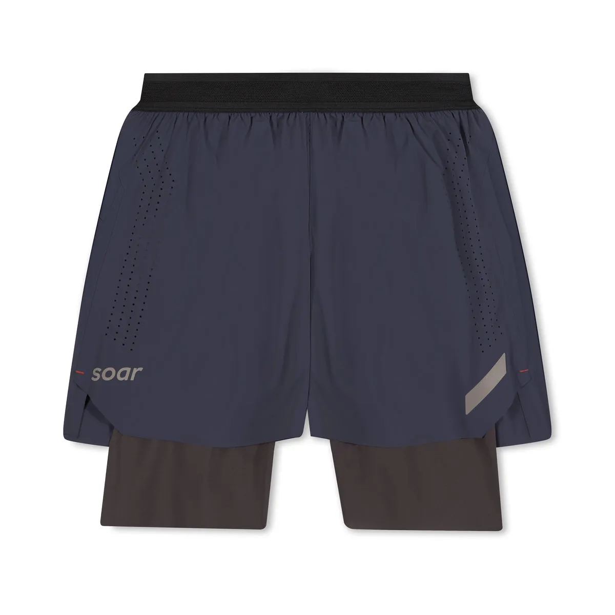 Dual Run Shorts 3.0 - Greystone Blue