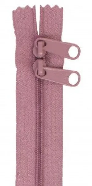 Dusty Rose 30" Double Pull Zipper