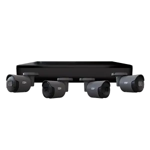ESP RHD8KB4B2TB RekorHD 2MP Analogue 8CH 4 Camera Bullet Kit 2TB Black