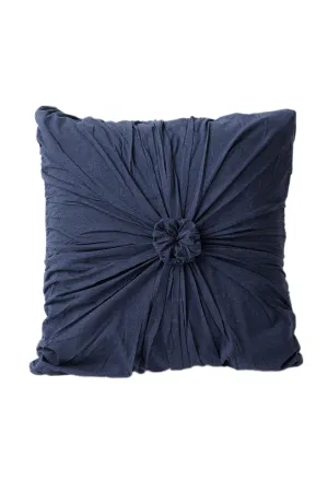 Euro Rosette in Indigo Marle *organic cotton