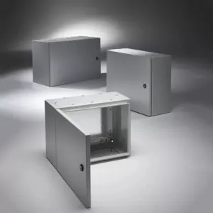 Europa STB406020A IP65 Epoxy Coated Steel Enclosure 400x600x200mm