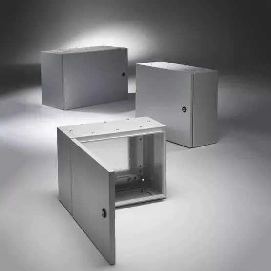 Europa STB406020A IP65 Epoxy Coated Steel Enclosure 400x600x200mm