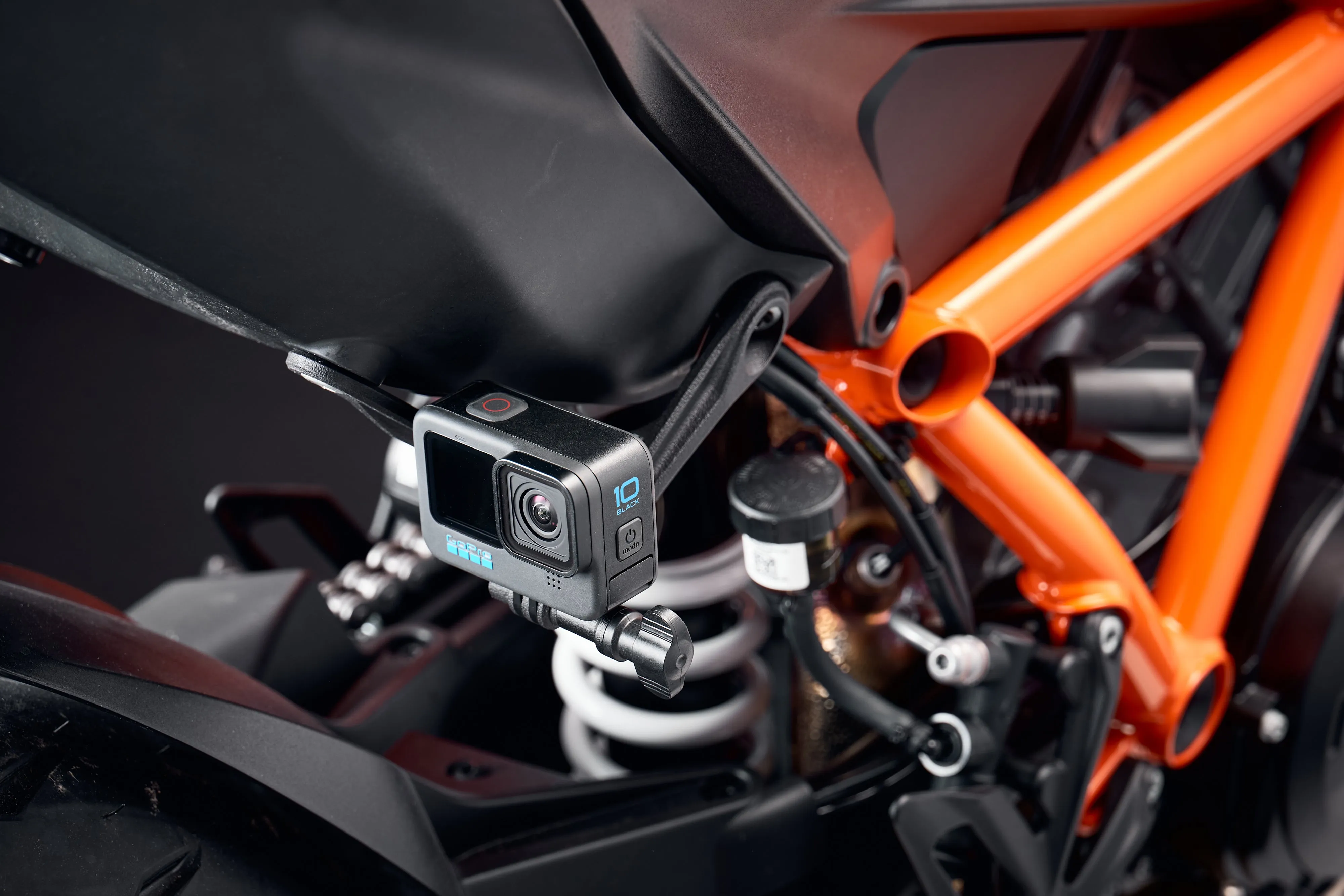 Evotech Footpeg Rear facing Action Camera Mount - KTM 1290 Super Duke RR (2021 ) (Right-hand Side)