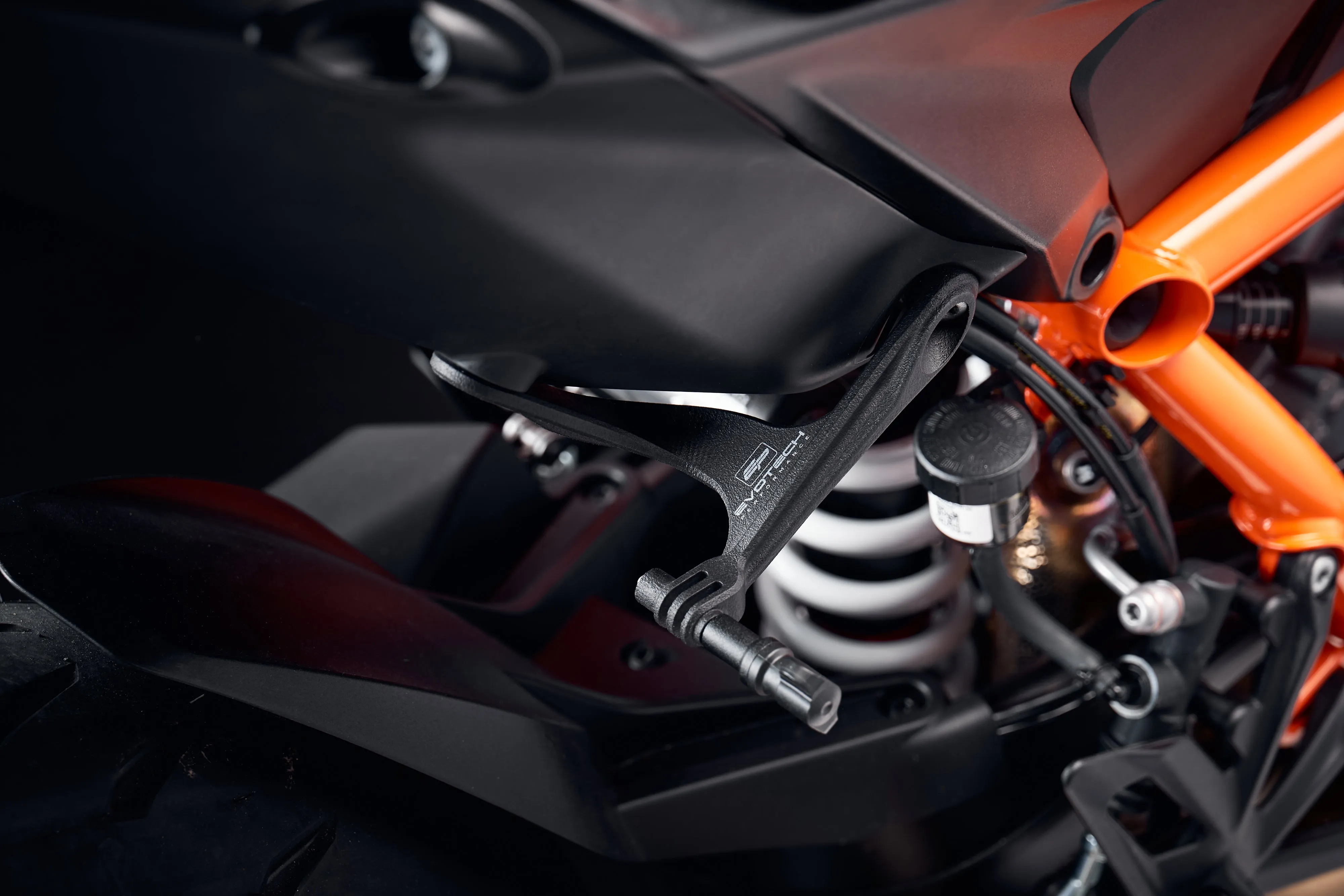 Evotech Footpeg Rear facing Action Camera Mount - KTM 1290 Super Duke RR (2021 ) (Right-hand Side)
