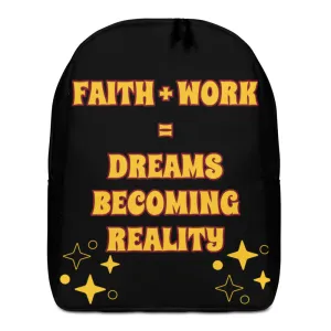 Faith   Work Minimalist Backpack