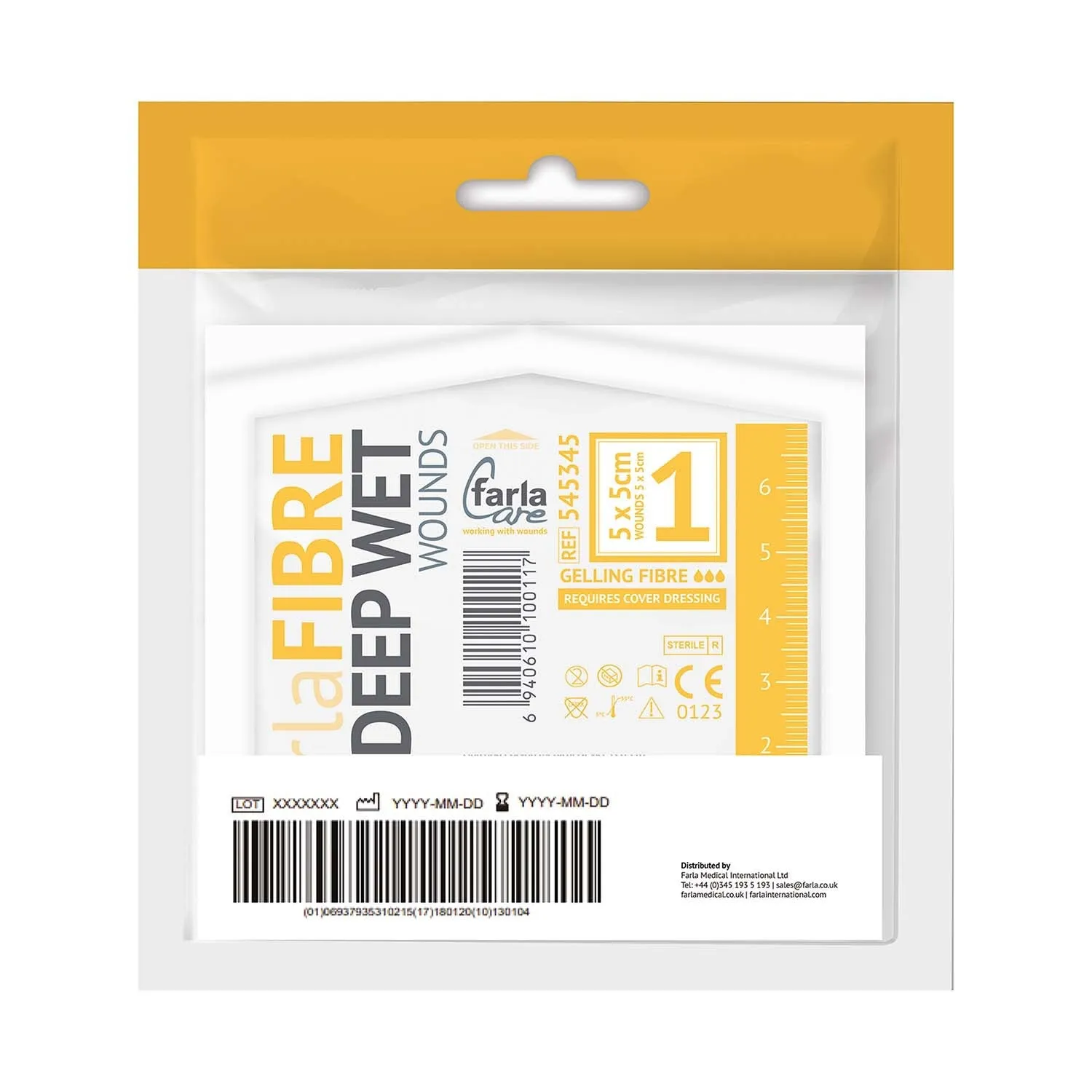 FarlaFIBRE Gelling Fibre | 5 x 5cm | Pack of 5