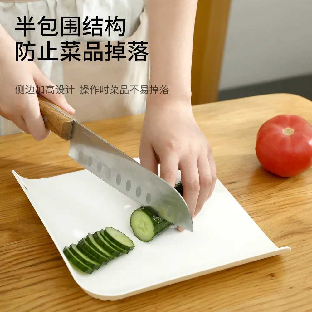 Fasola Portable Cutting Board - White, 23x23x3cm