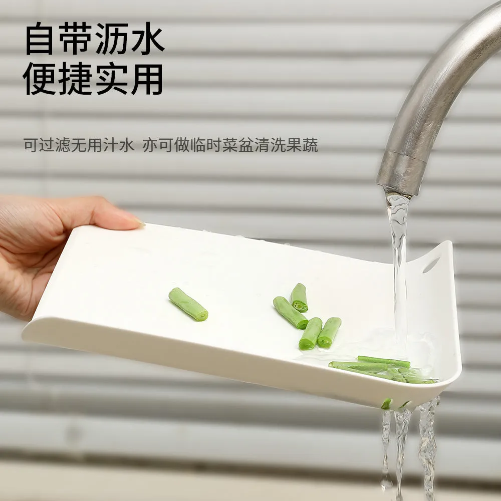 Fasola Portable Cutting Board - White, 23x23x3cm