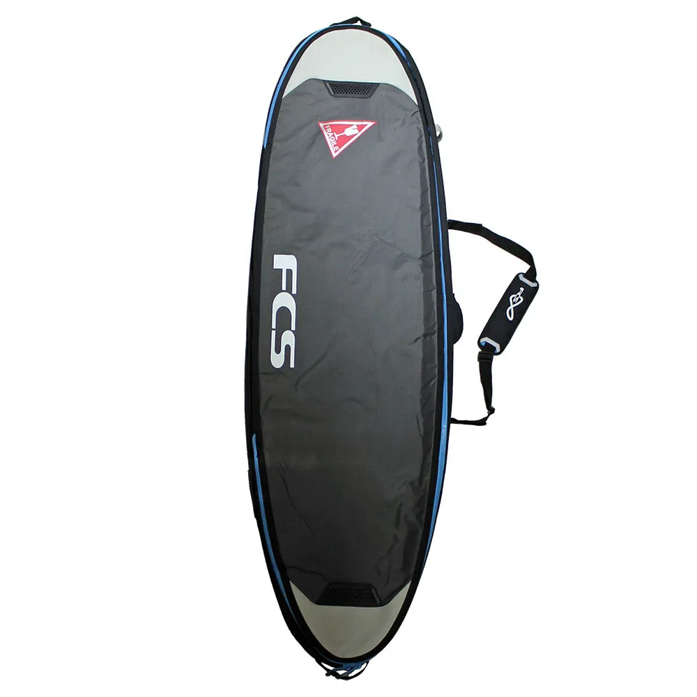 FCS Double Travel Funboard Cover (Grey) - 6'3"
