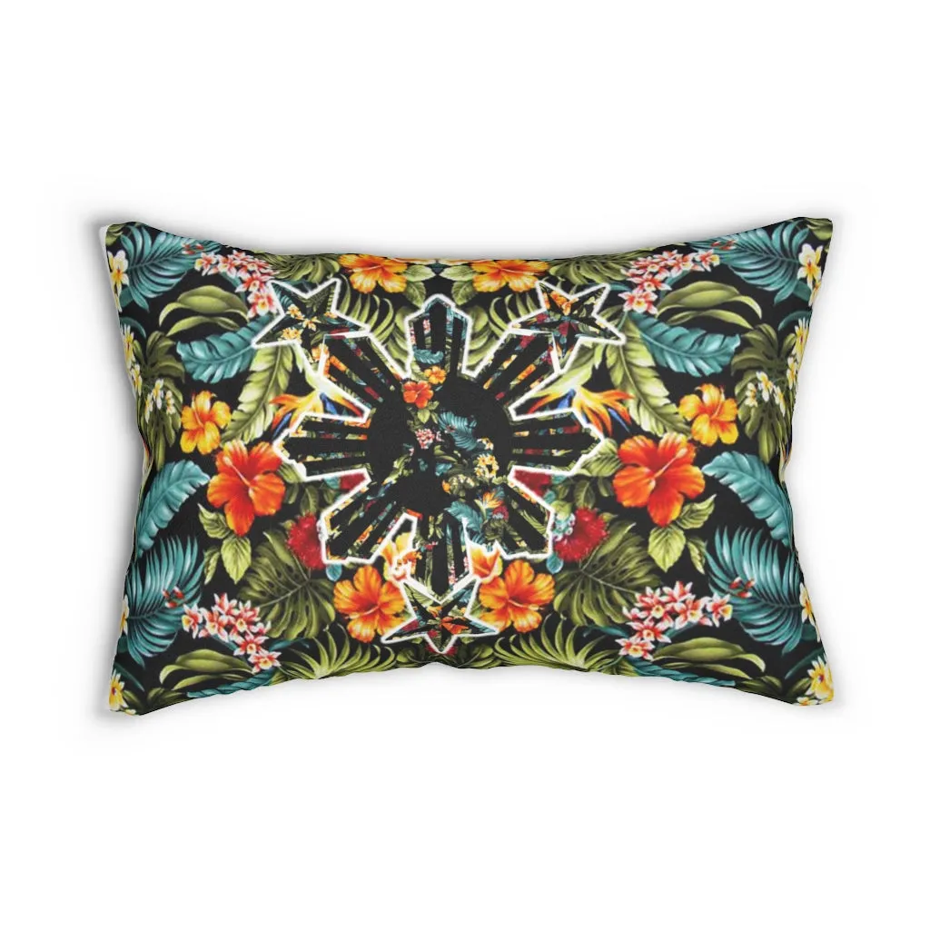 Filipino Floral Pillow
