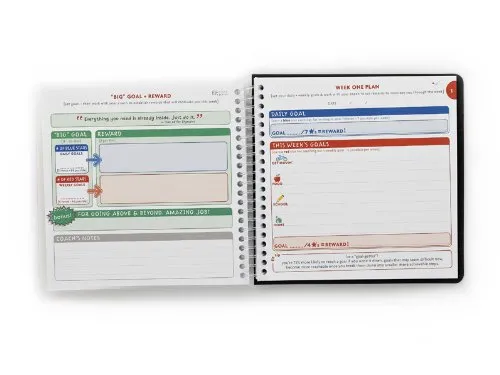 fitbook JUNIOR : fitness and nutrition planner for kids