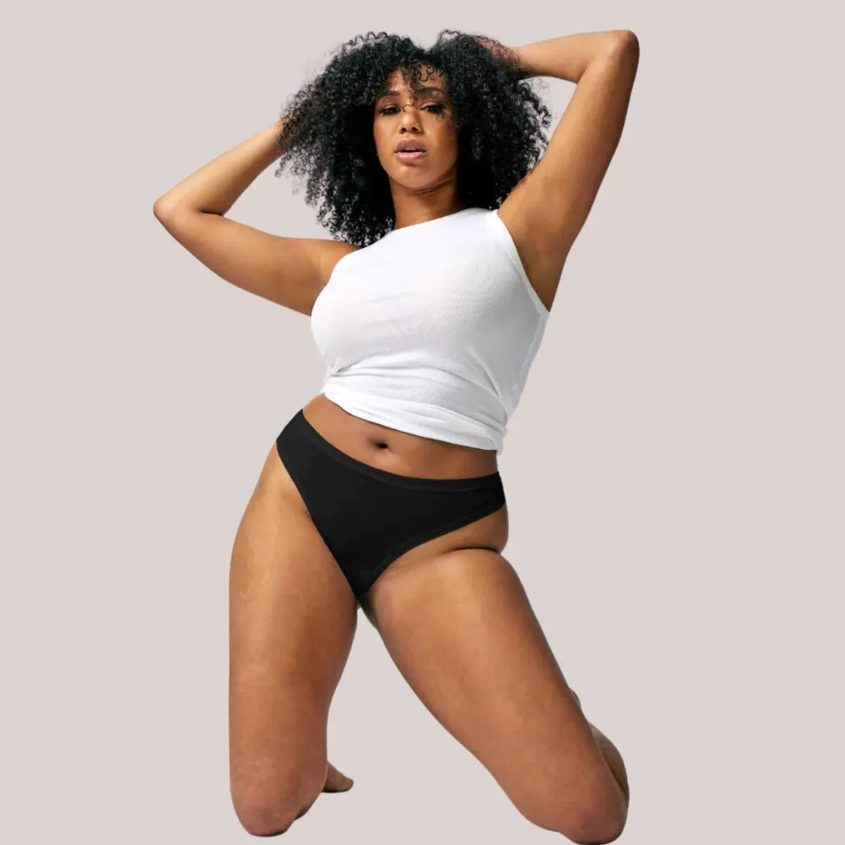 Flex Fit Thong L/XL (sizes 12-16) by Panic Panties