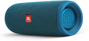 Flip 5 Eco Portable Waterproof Wireless Bluetooth Speaker Made From 90% Recycled Plastic - Ocean Blue