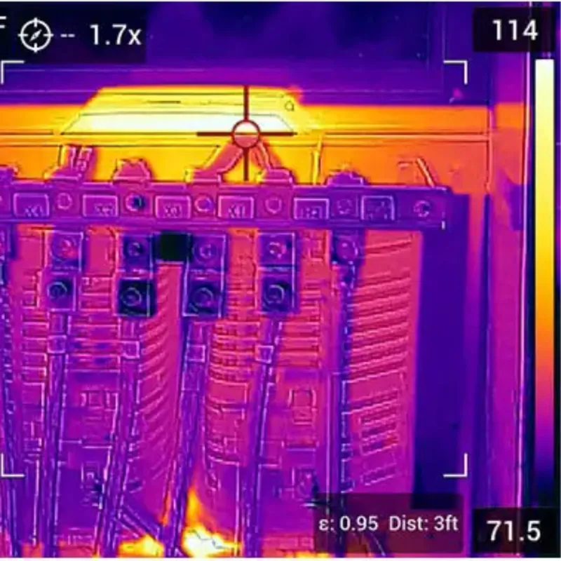 FLIR E96 Advanced Thermal Imaging Camera with Viewfinder MSX UltraMax Thermal Studio Pro 24 42 Lenses 640 x 480 30 Hz