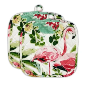 Floridian Flock Potholders