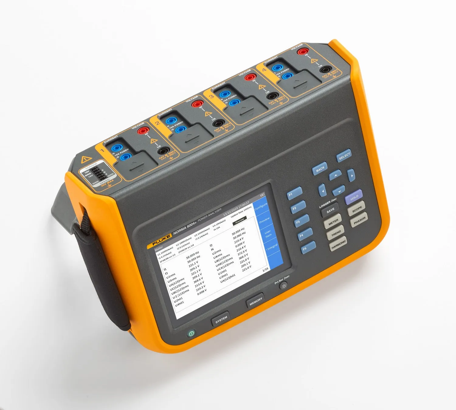 Fluke Norma 6004  Portable Power Analyser