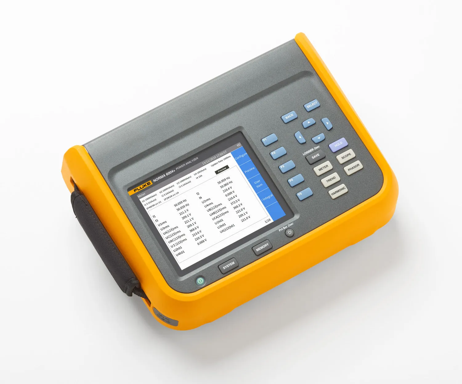 Fluke Norma 6004  Portable Power Analyser